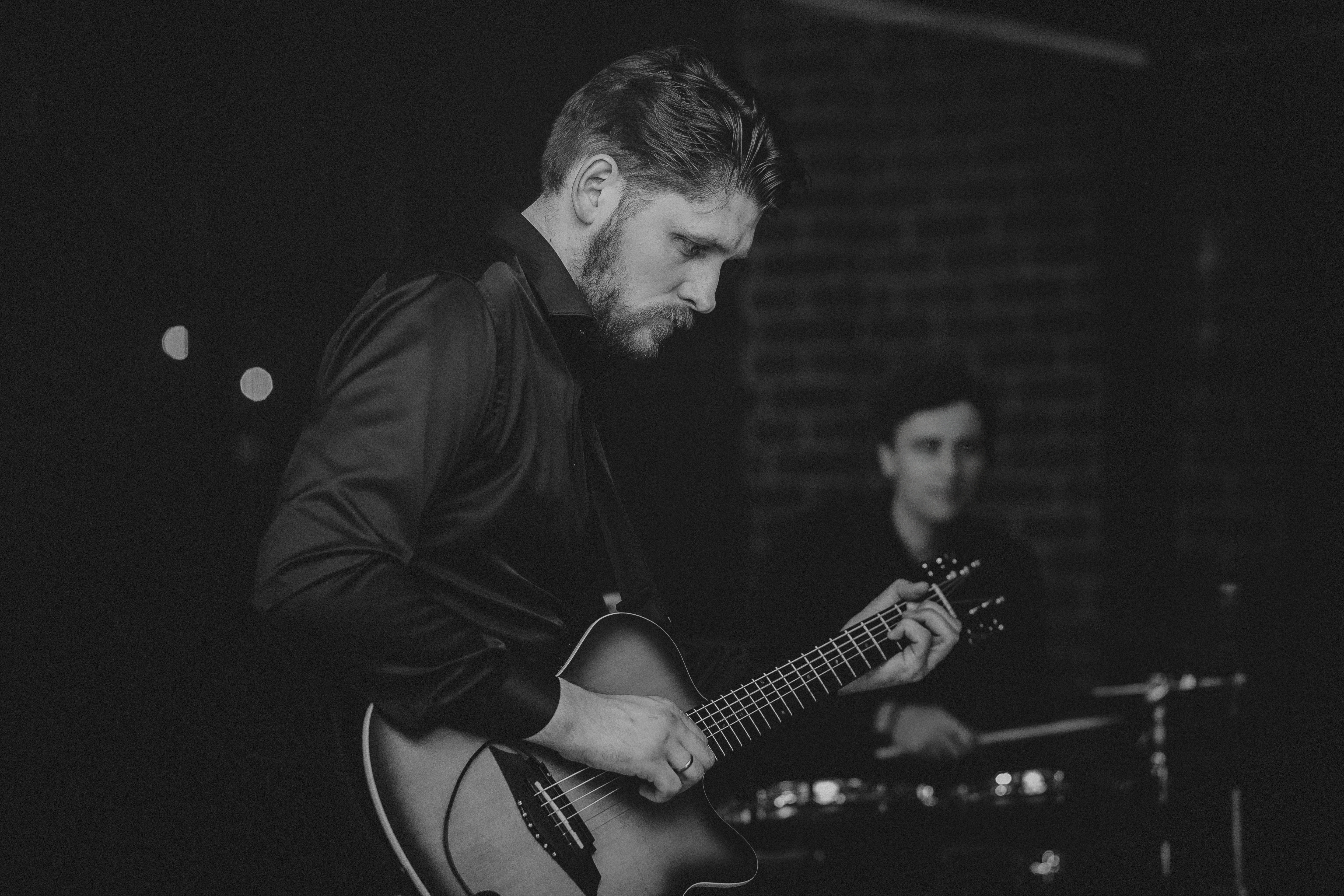 Stage atmosphere during live concert